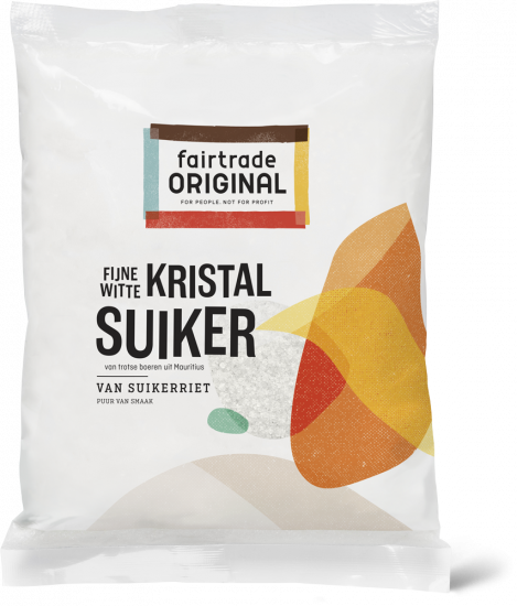 Fijne, witte kristalsuiker