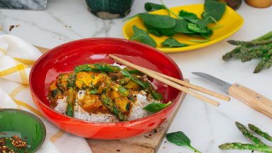 Snelle Thaise Gele Curry met Vis
